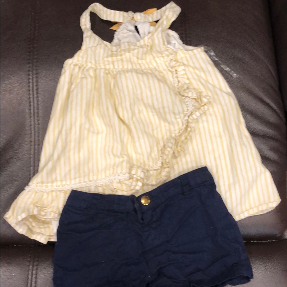 Tank top and short set